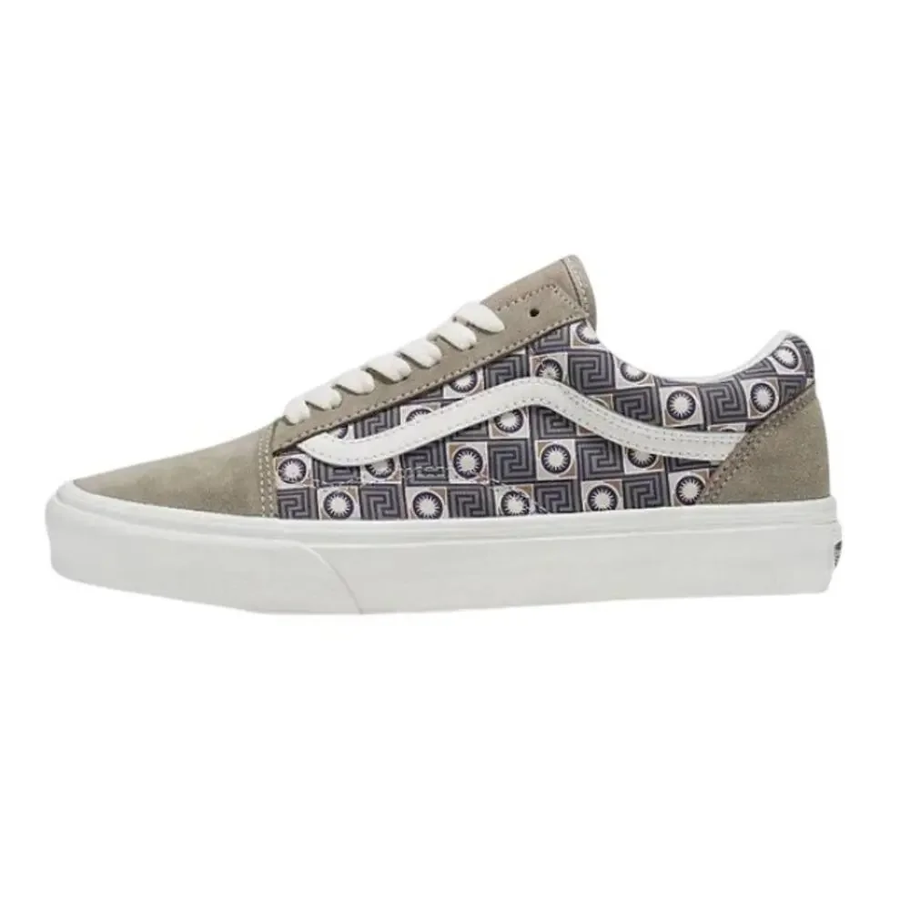 Vans Old Skool Geo Trek Olive Men's Classic Skate Shoes Size 11 NWB - Picture 2 of 6